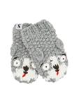 Tom Joules Handschuhe Kinderhandschuhe Babyhandschuhe Hund grau 5 Jahre