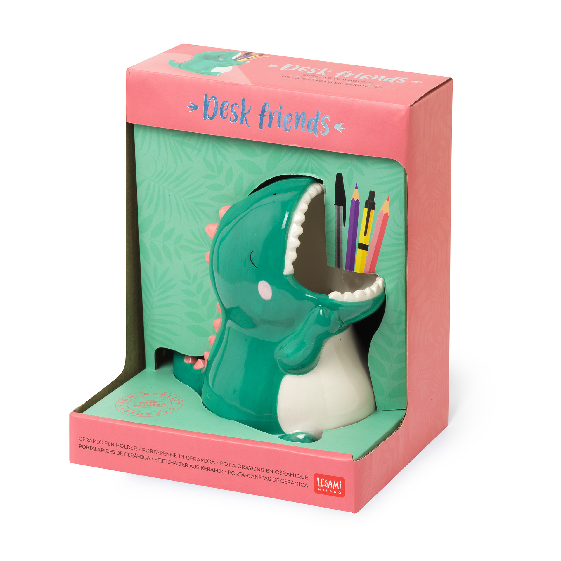 Legami Keramik Stiftehalter Desk Friends Dino