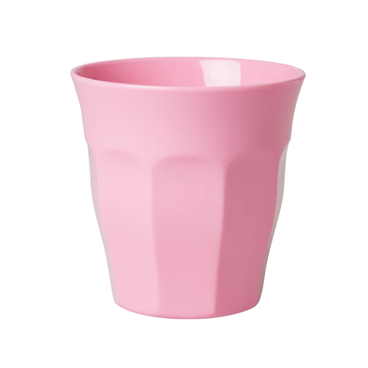 Elfenstall Rice Becher mit Wunsch-Namen personalisiert Medium Rosa