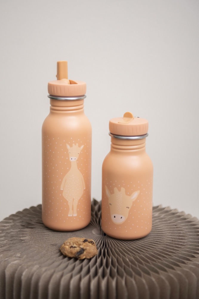 Trixie Trinkflasche aus Edelstahl Mrs Giraffe Apricot 500ml Trixie Trinkflasche aus Edelstahl Mrs Giraffe Apricot 500ml