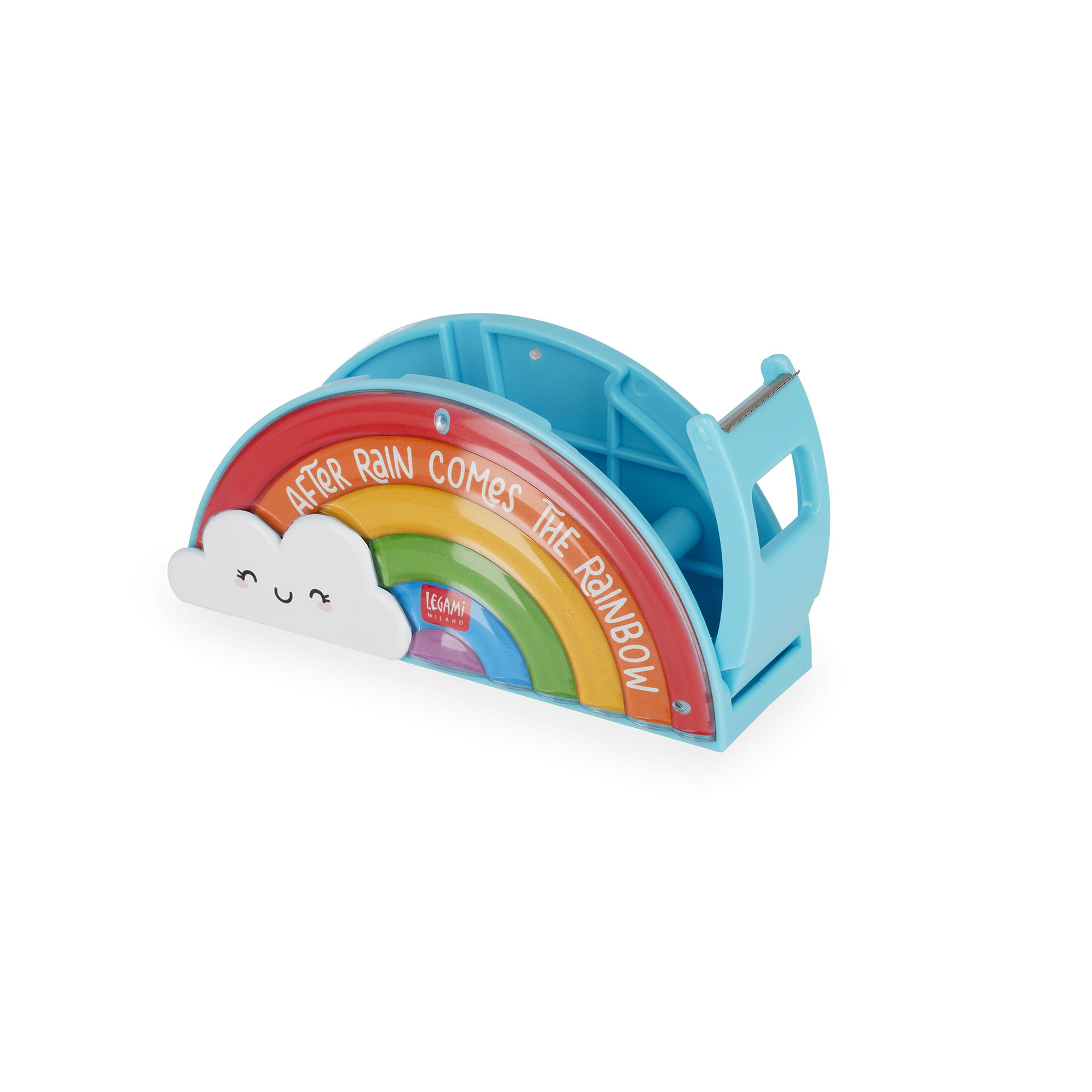 Legami Klebeband Abroller Follow the Rainbow Regenbogen