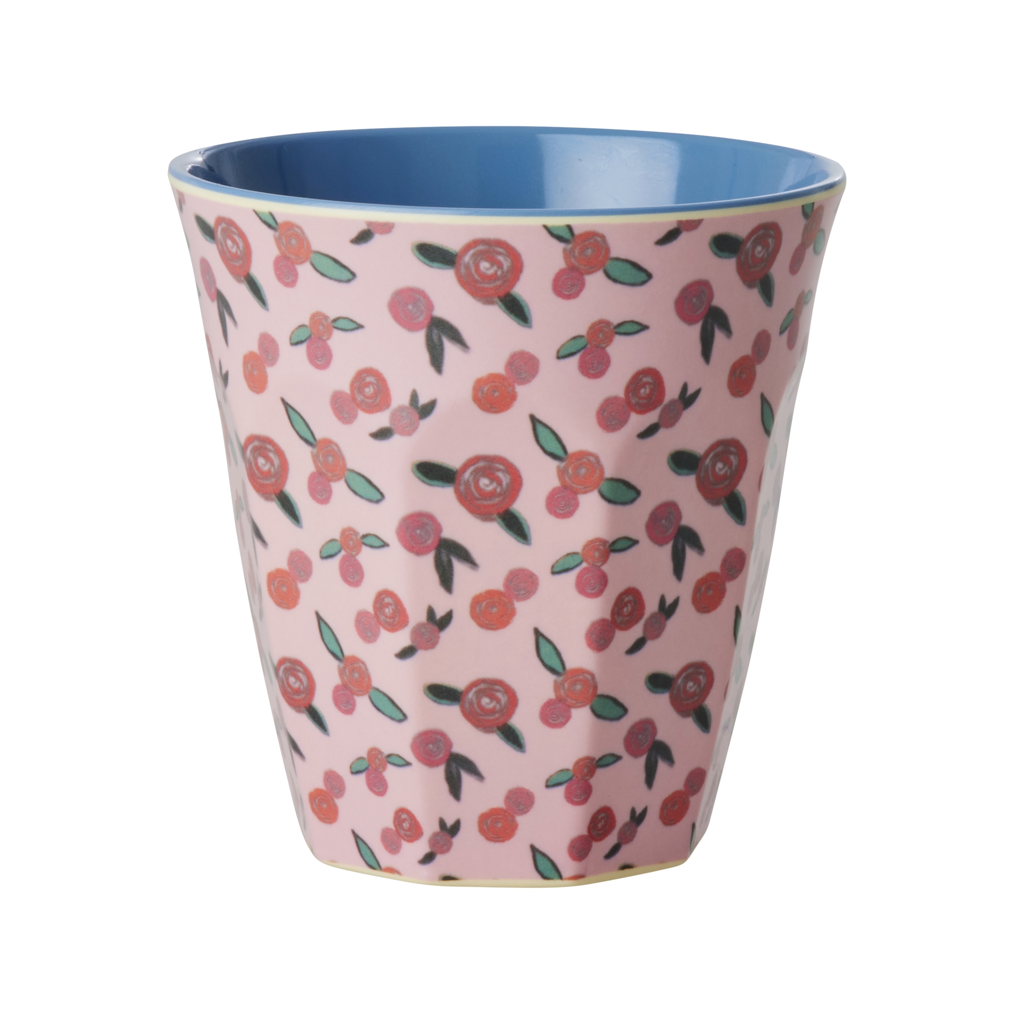 Rice Melaminbecher A Rose is A Rose Print Medium