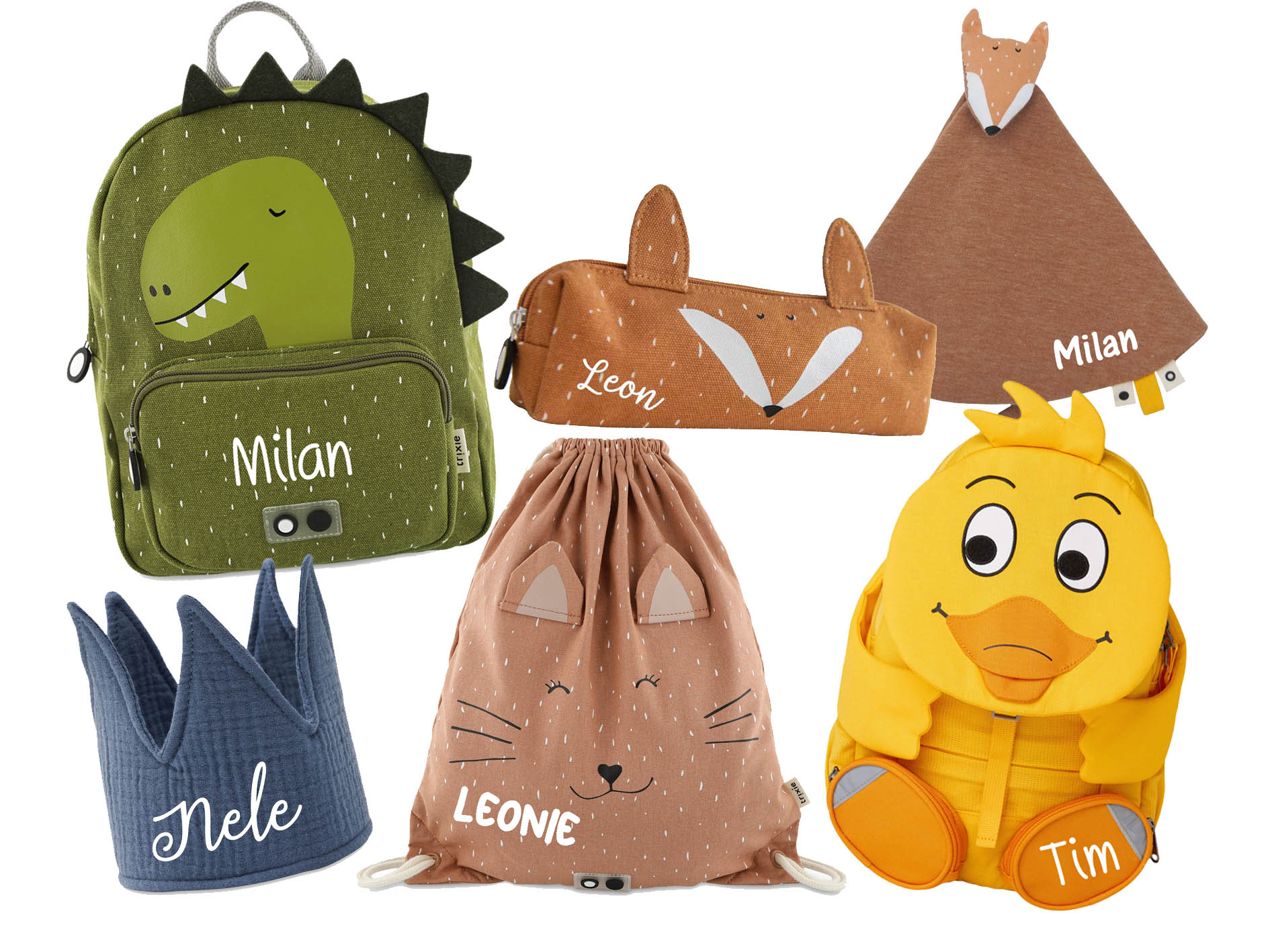 Personalisierung Wunschname für Rucksäcke, Mäppchen & Co Personalisierung Wunschname für Rucksäcke, Mäppchen & Co