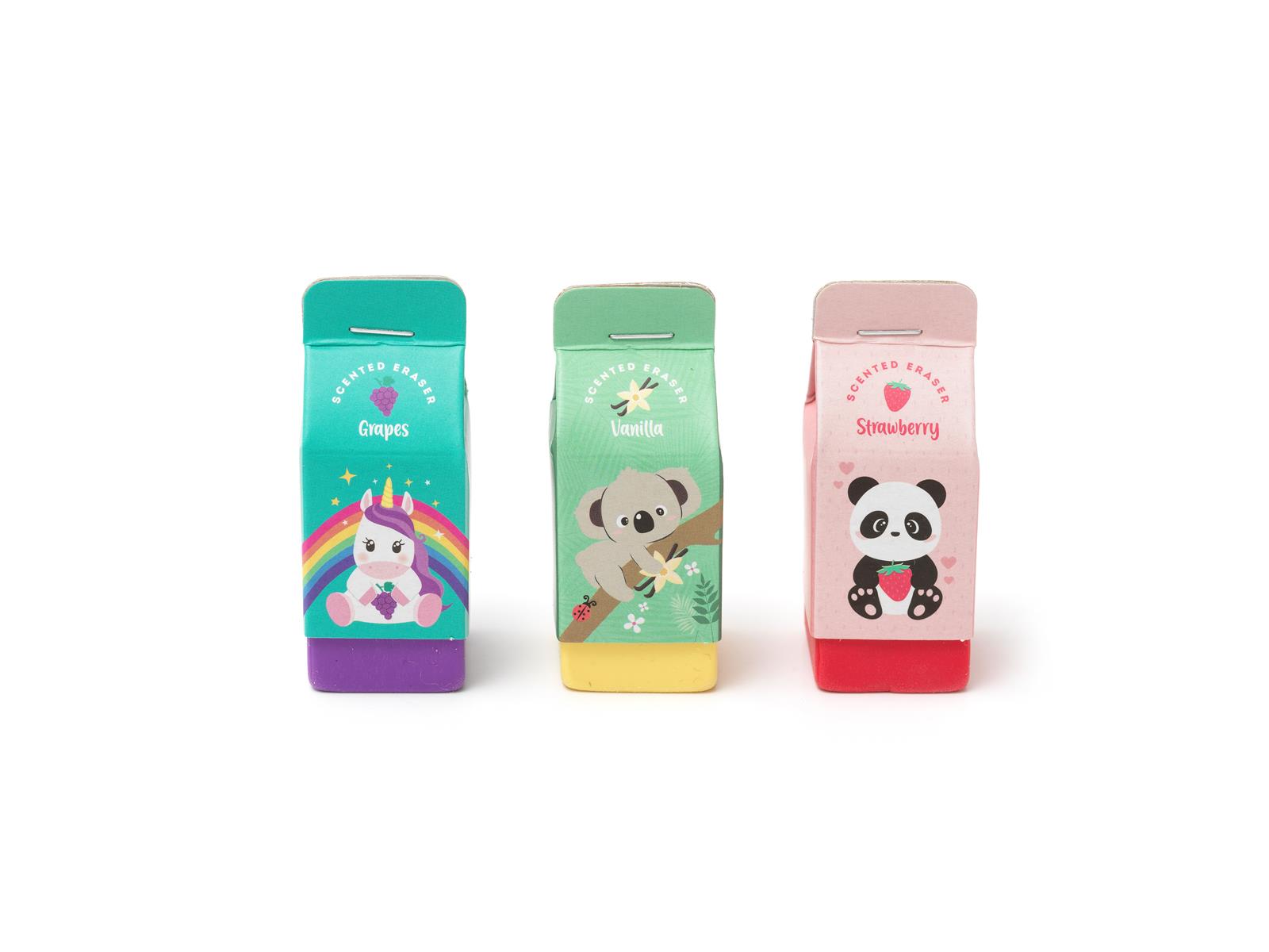 Legami Radiergummi Set mit Duft Yummy Yummy 3 Stück