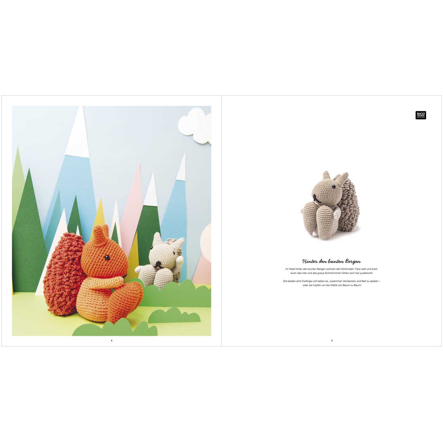 Rico Design Ricorumi Häkelanleitung Friends