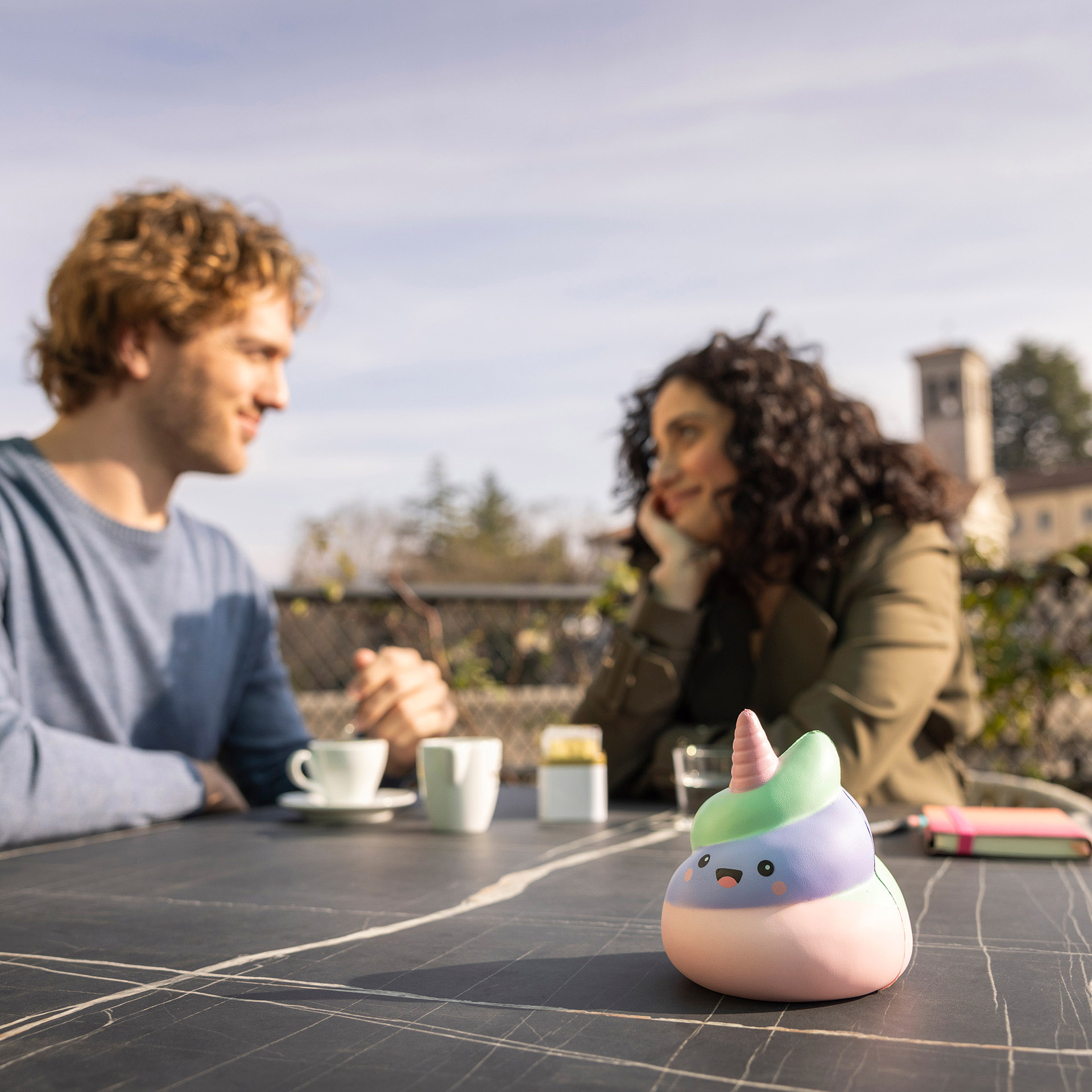 Legami Anti Stress Ball Stress Less mit Duft Rainbow Poo