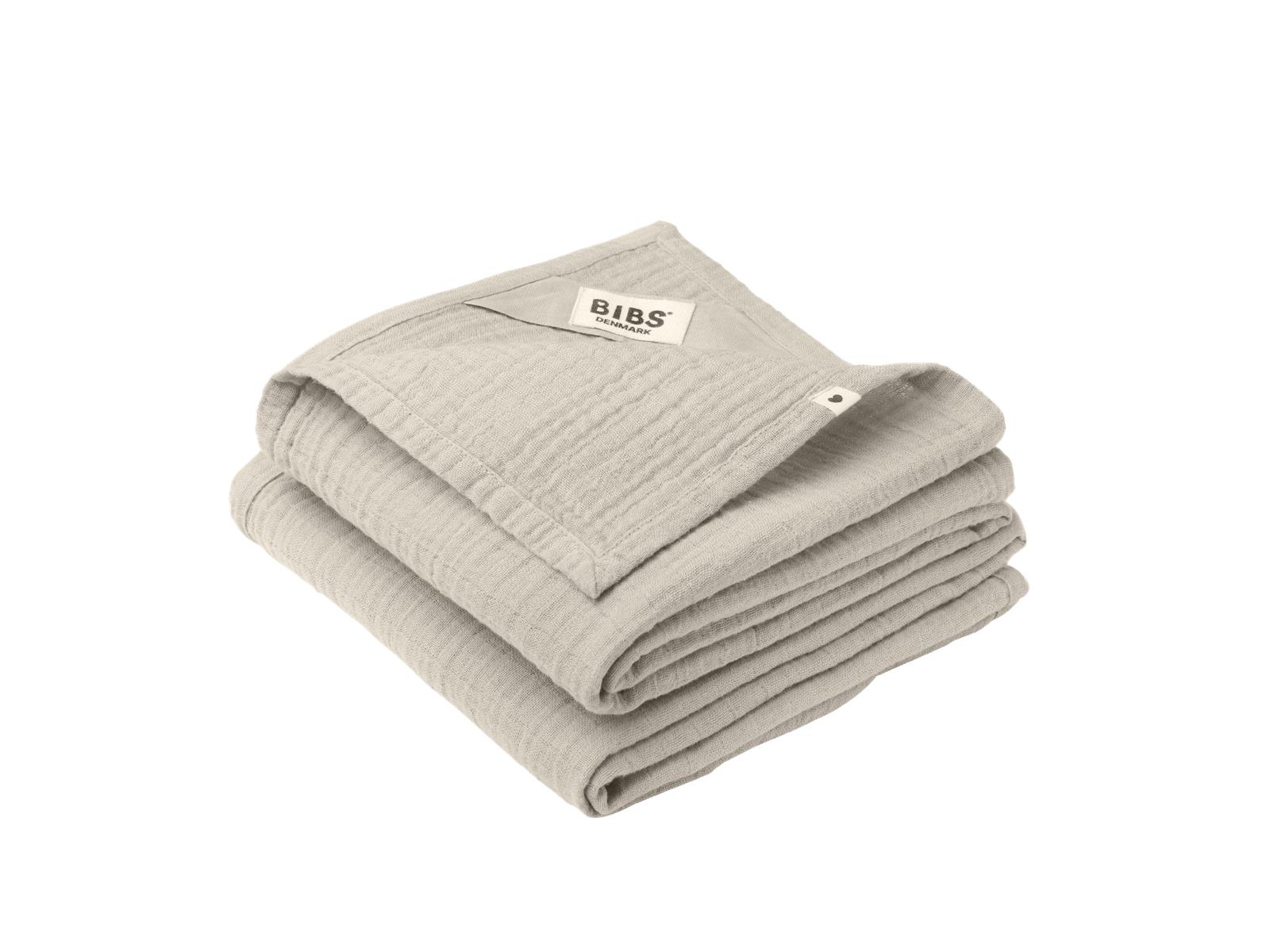 Bibs Mulltücher 2er Set Sand