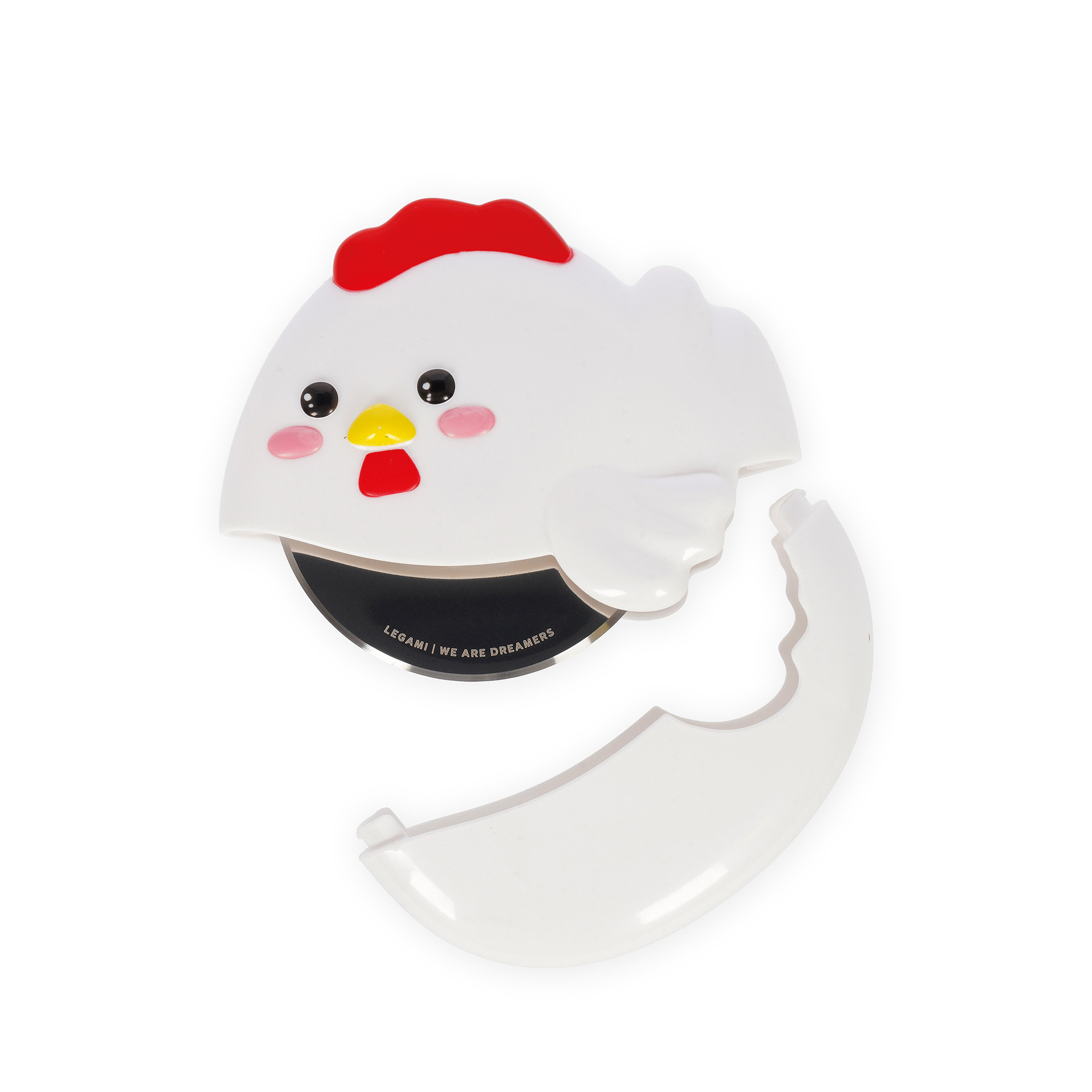 Legami Pizzaschneider Pizza at First Slice Hen Huhn 