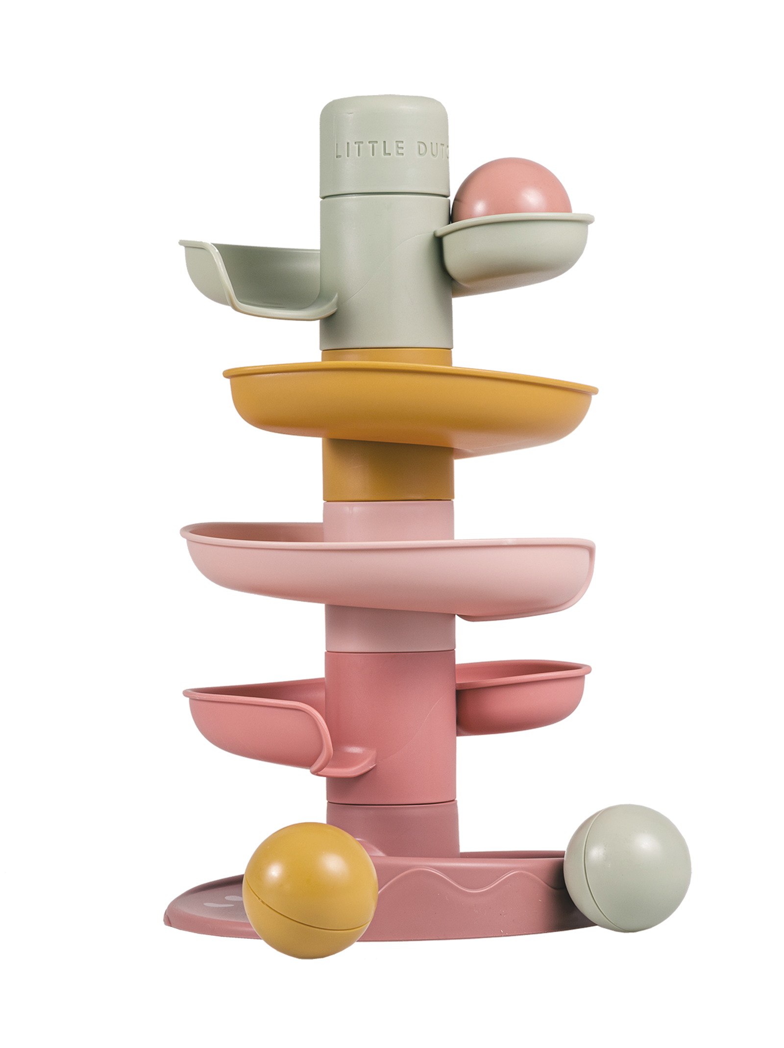 Little Dutch Spiralturm Baby-Murmelbahn Rosa Little Dutch Spiralturm Baby-Murmelbahn Rosa