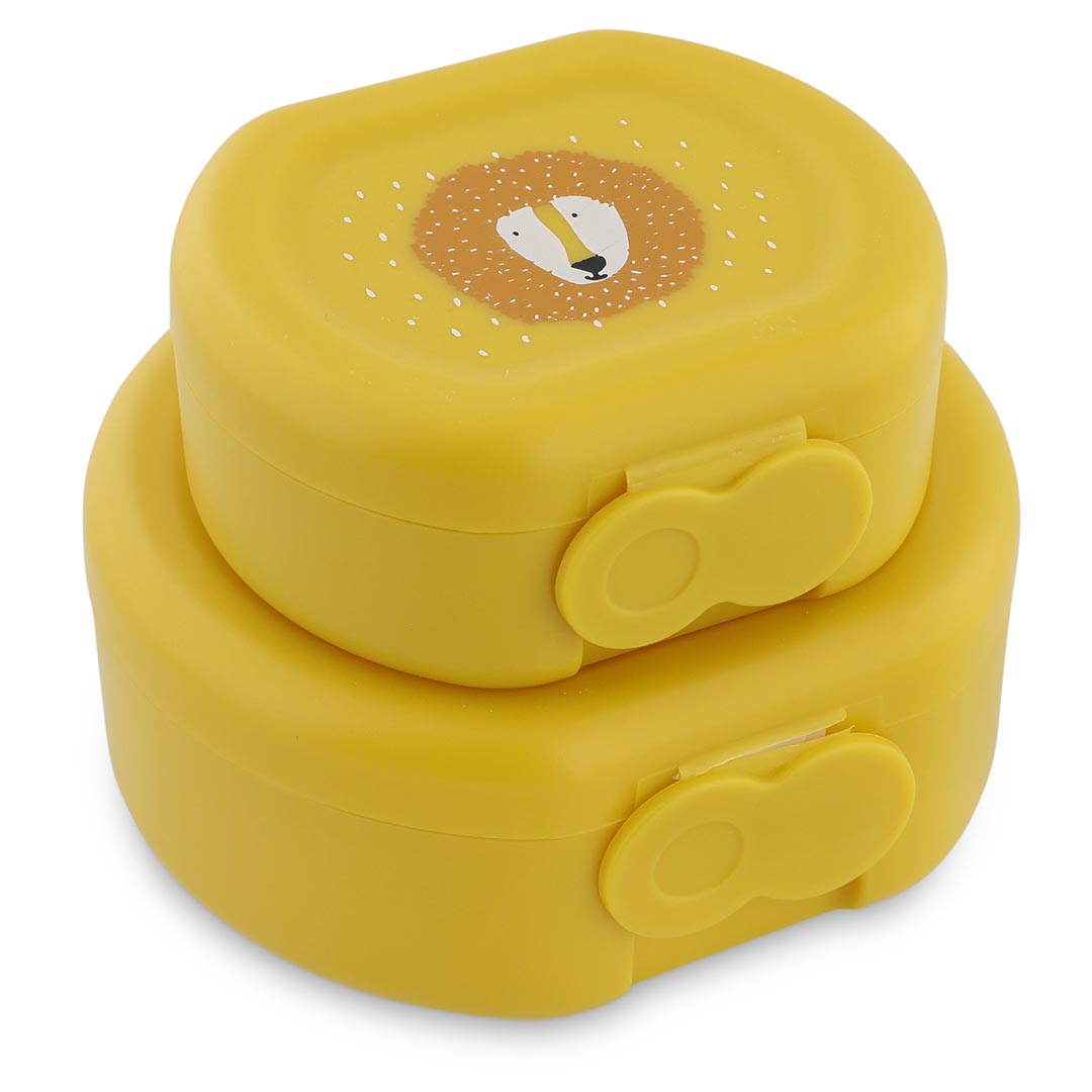 Trixie Baby Lunchbox Snackbox mit Clip 2er Set Mr Lion Löwe Trixie Baby Lunchbox Snackbox mit Clip 2er Set Mr Lion Löwe
