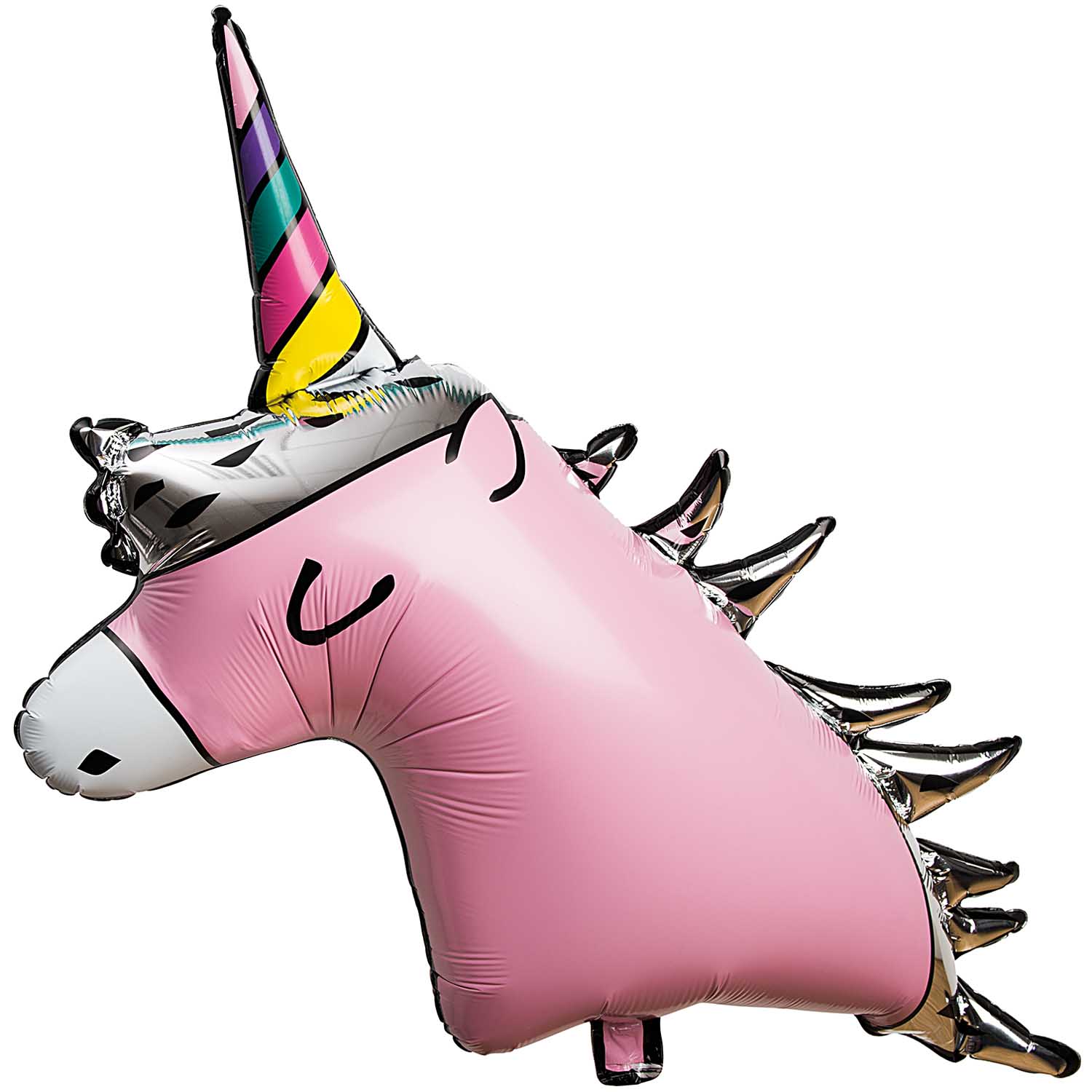 Rico Design Folienballon Einhorn 85 x 83 cm