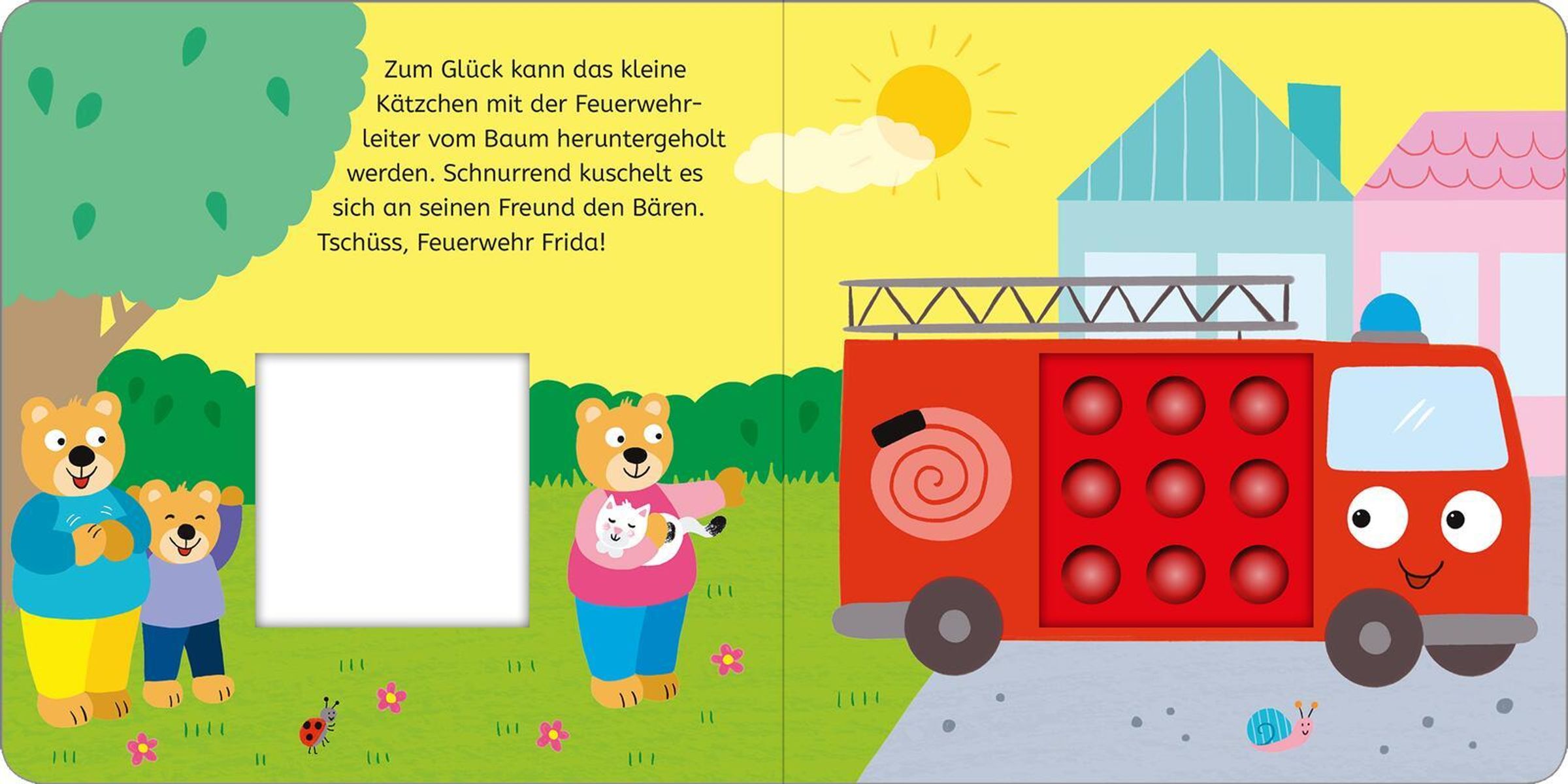 Mein erstes Pop it Buch Feuerwehr Frida