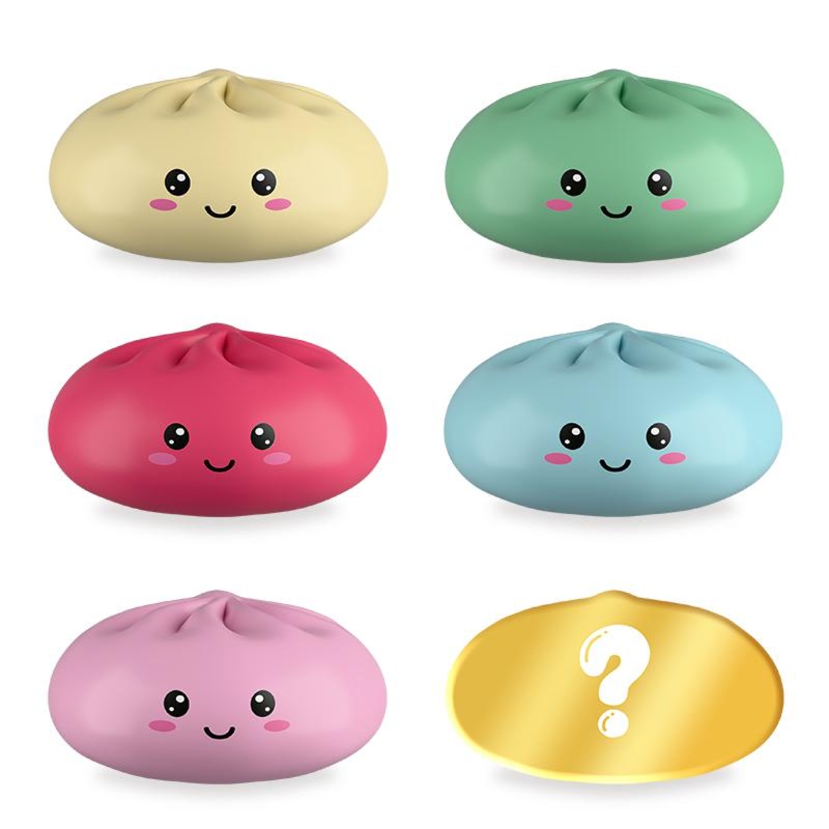 Trendhaus Squishy Dumpling Ø 9,7 cm sortiert