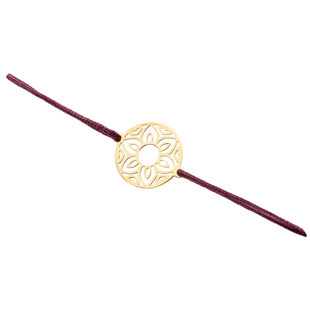 Armband Wonderful Vides Edelstahl vergoldet Love
