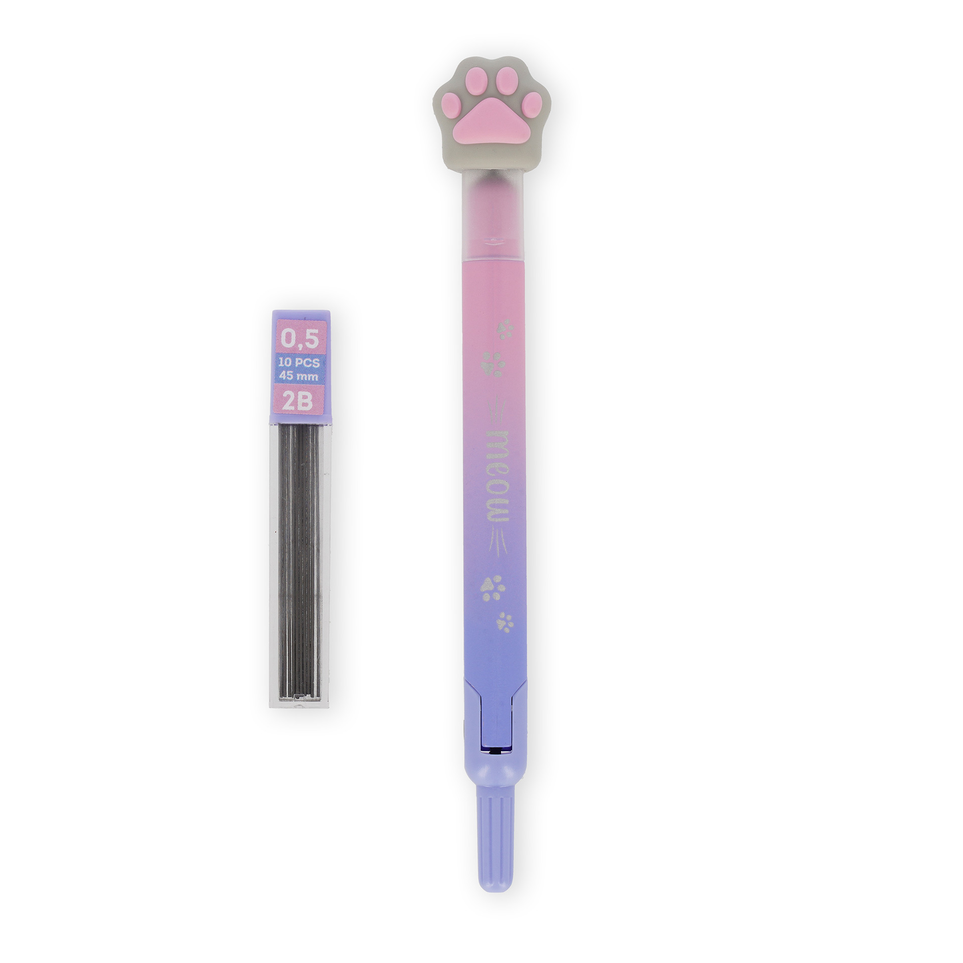 Legami Zirkel Meow mit automatischer Mine Kitty Katze