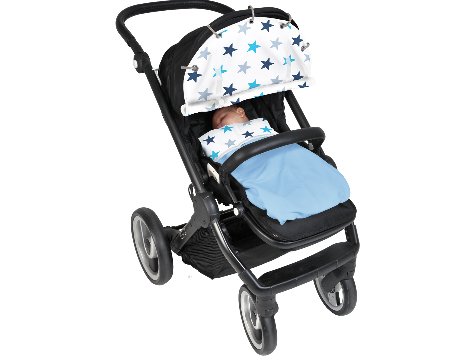 Dooky Sonnenblende in Stern Blau