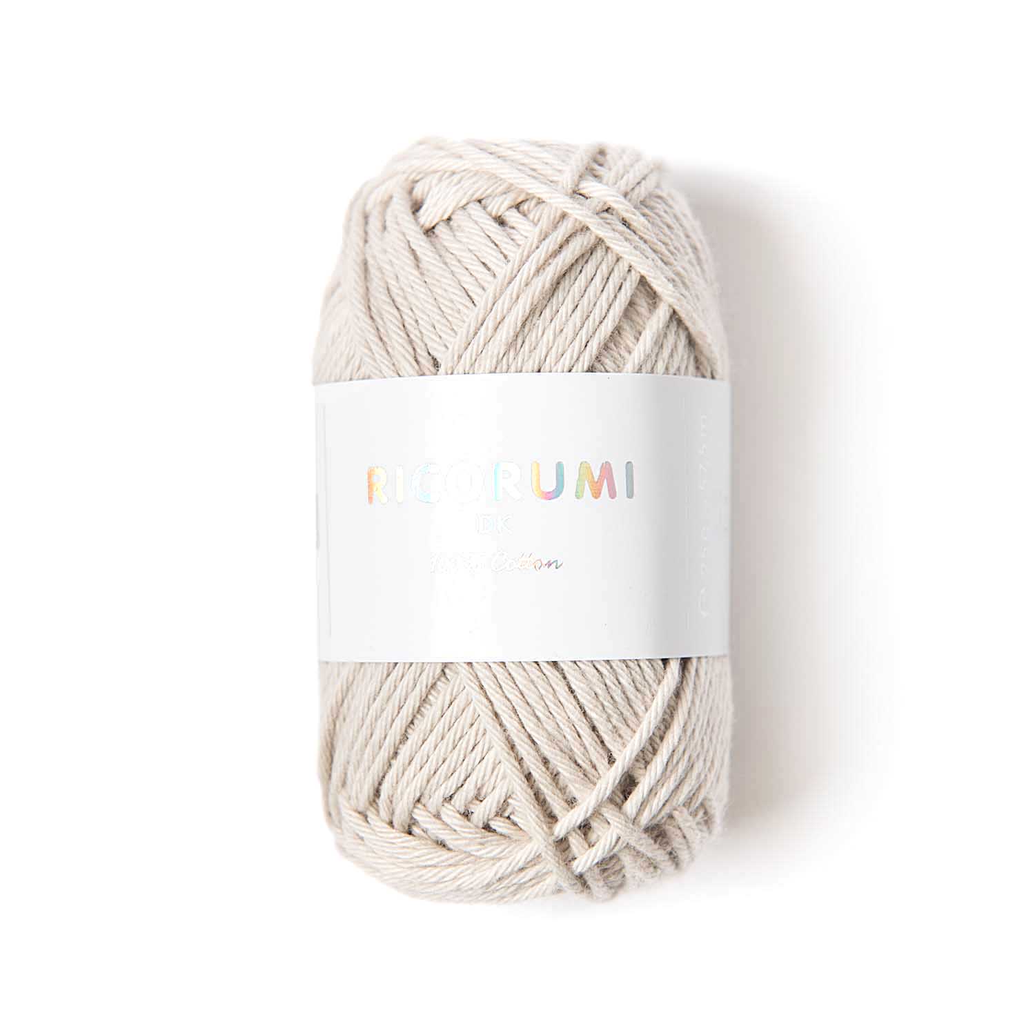 Rico Design Creative Ricorumi Wolle Garn für Amigurumis 25g Farbe 003 hellgrau