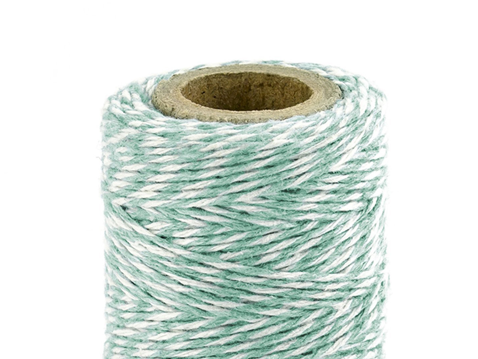 PartyDeco Bakers Twine Bäckergarn aus Baumwolle türkis 50m