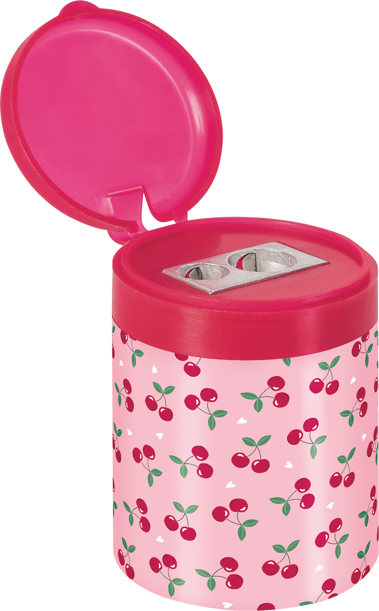 Brunnen Dosenspitzer Fruity Love rosa