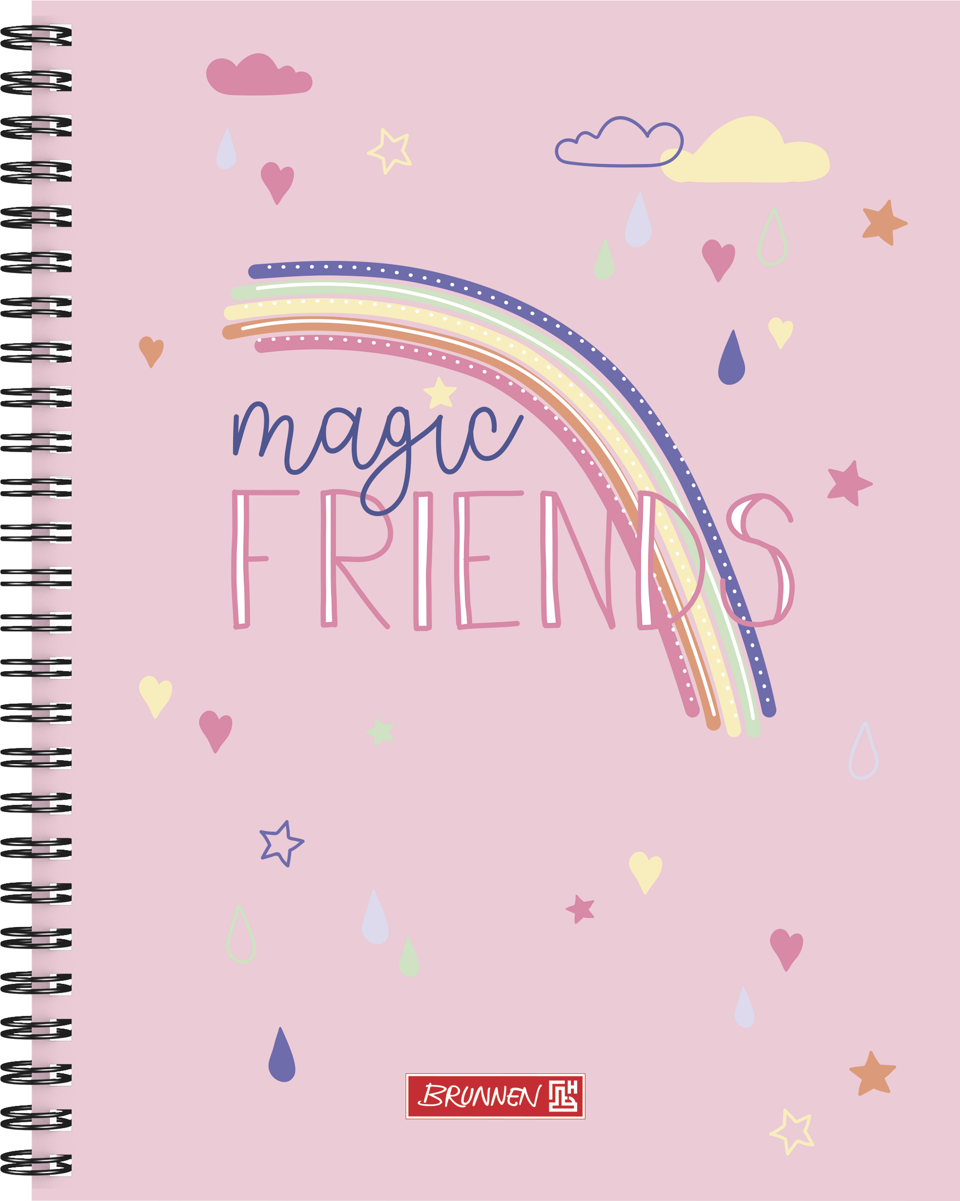 Brunnen Freundebuch Magic friends