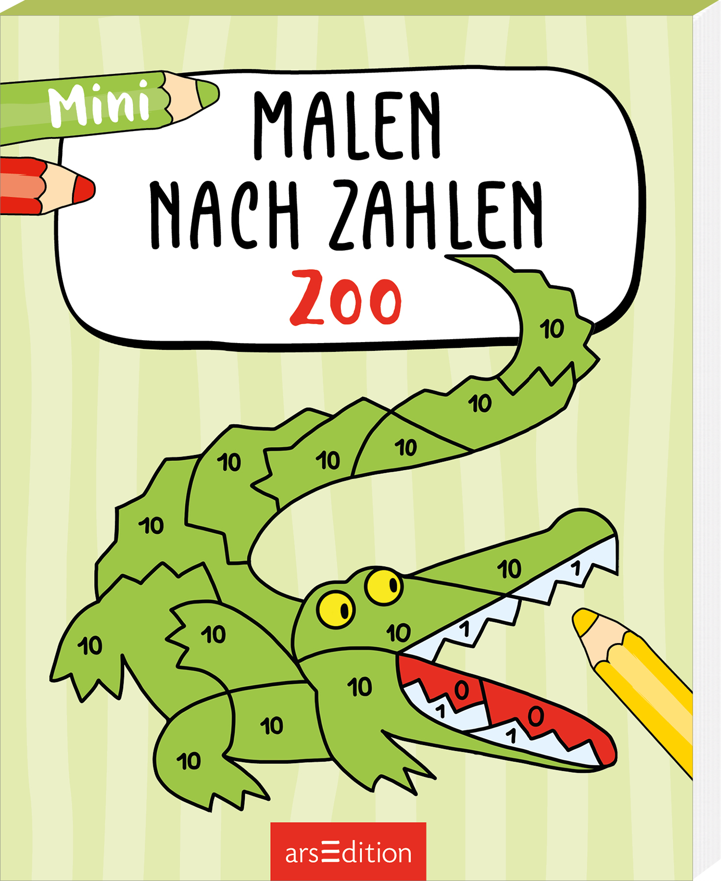 Mini Malen nach Zahlen Zoo ab 5 Jahren