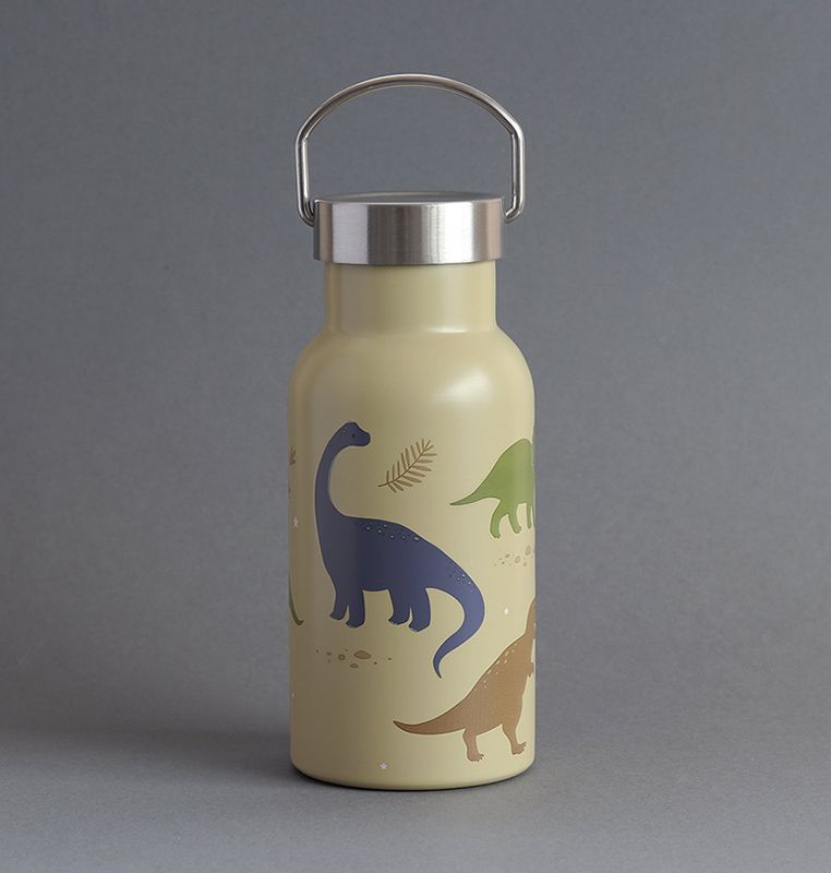 A little lovely company Trinkflasche aus Edelstahl Dinosaurier 350 ml