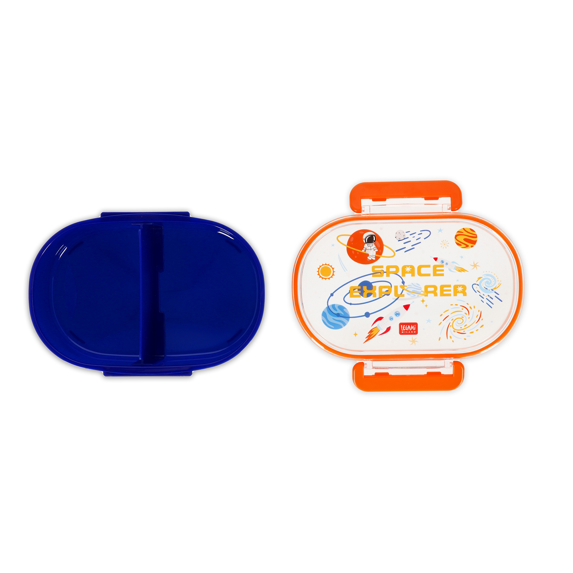 Legami Lunchbox Snackbox - Snack & Go - Space