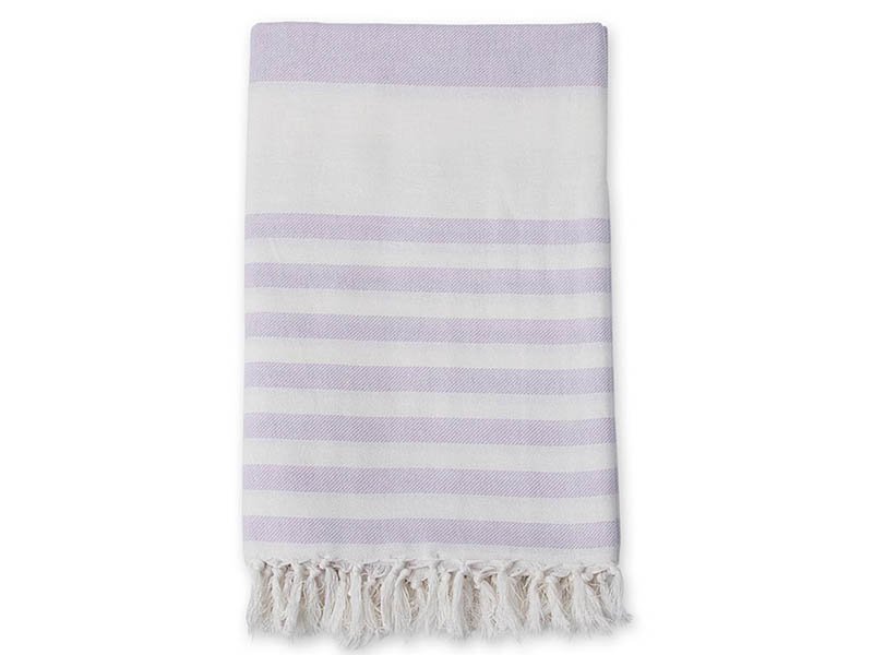 Lulujo Badetuch Hamam 150 x 100 cm Lavender