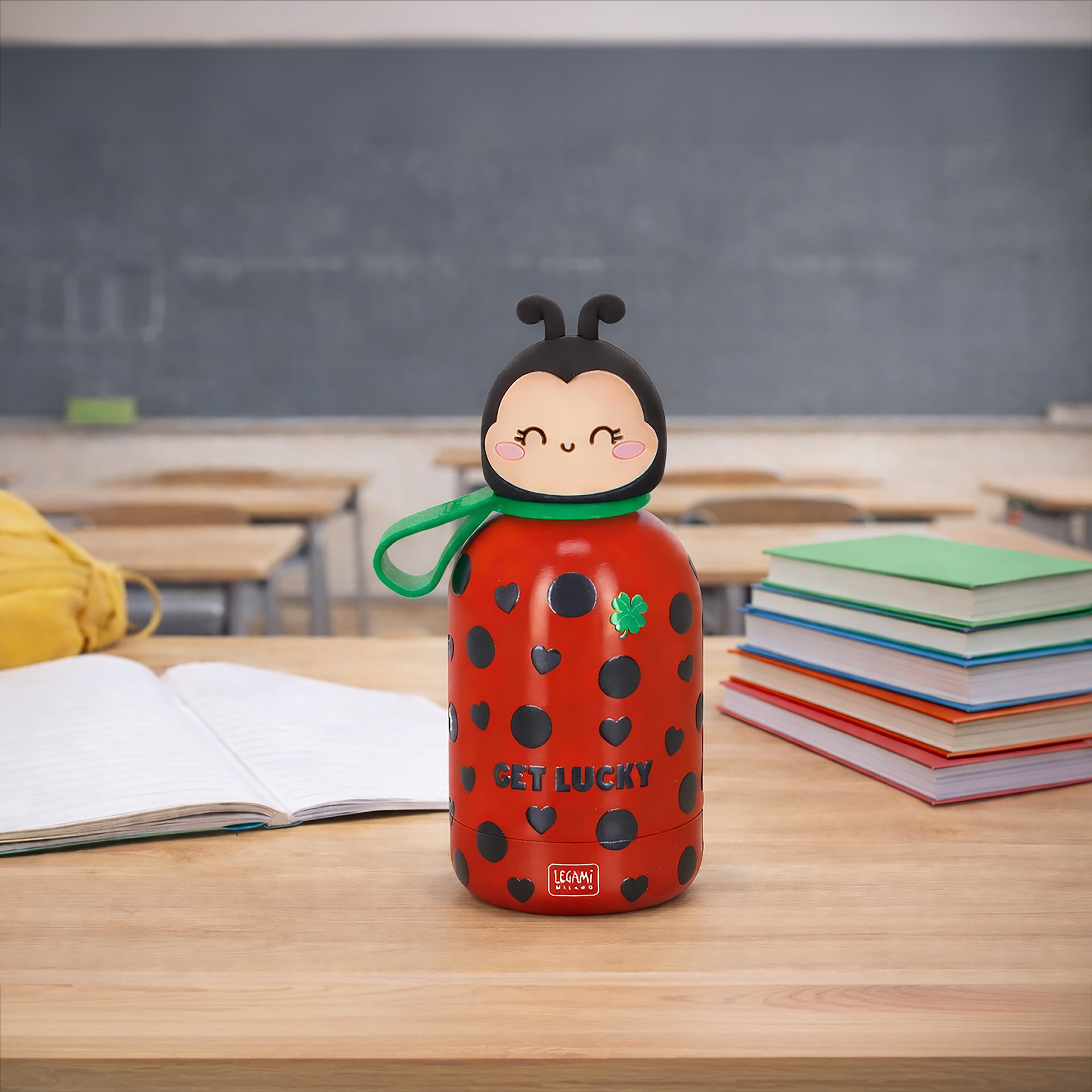 Legami Thermosflasche für Kinder Hot & Cold BFF Ladybug Marienkäfer