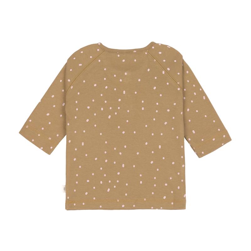 Lässig Langarmshirt Babyshirt Punkte curry Größe 74/80 Lässig Langarmshirt Babyshirt Punkte curry Größe 74/80