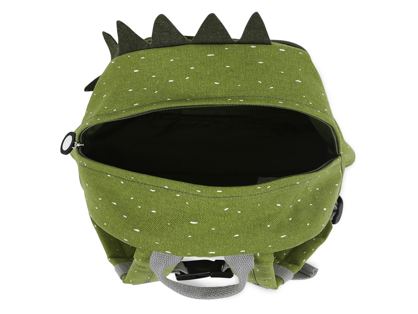 Trixie Rucksack Mr. Dino großer Rucksack grün