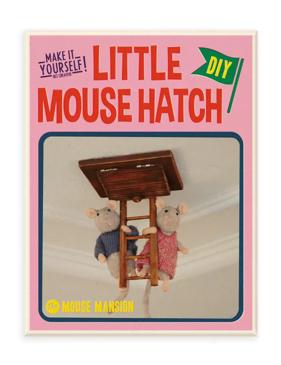 The Mouse Mansion DIY Feentür Dachluke Little Mouse Hatch