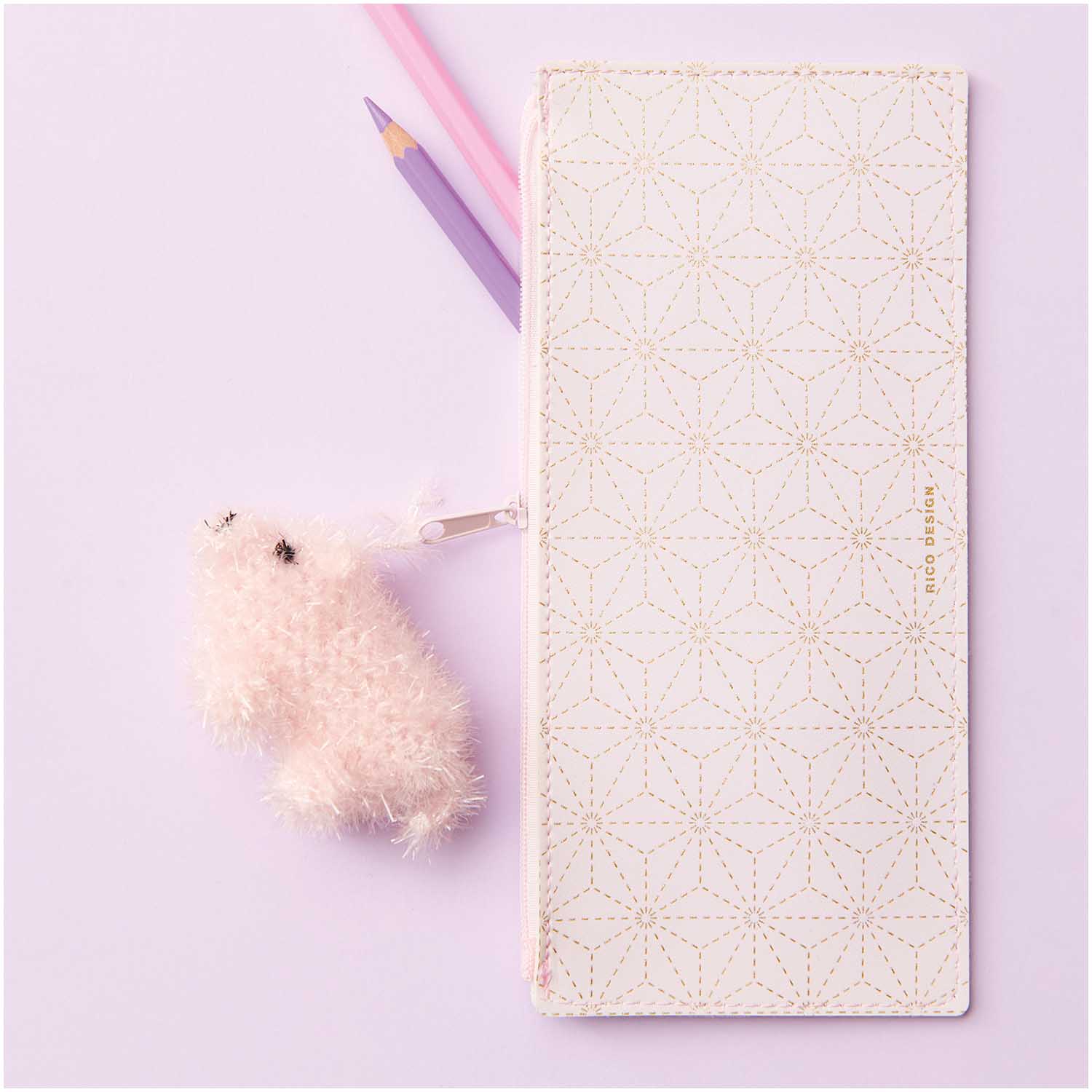 Rico Design Creative Bubble das innovative Schwammgarn 50g Farbe 003 Rosa