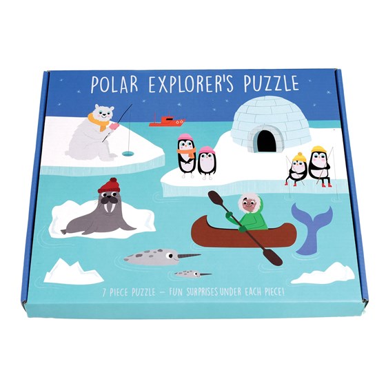 Schönes Bilderpuzzle Polar Expedition