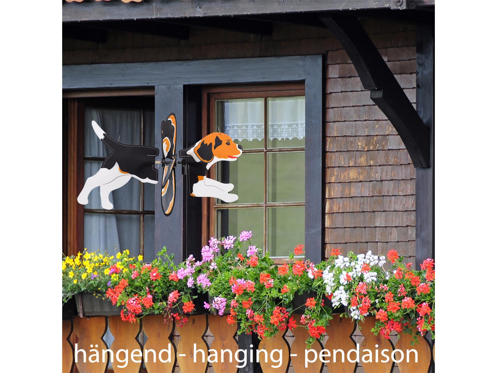 CIM Windspiel Windrad Petite 2 in 1 Beagle