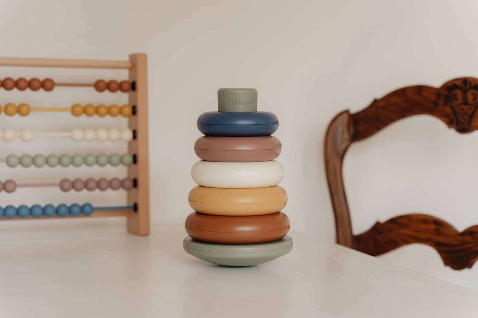 Little Dutch Stapelturm mit Ringen Kunststoff Vintage