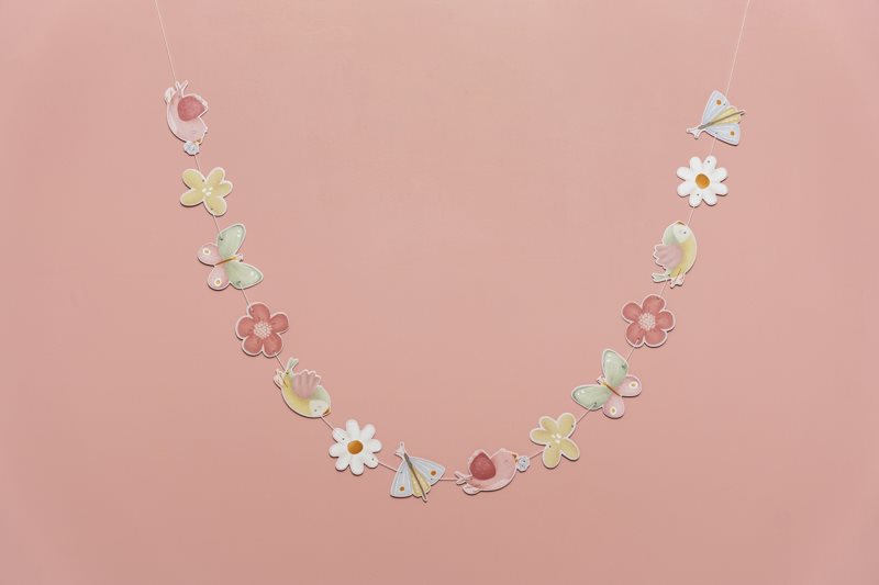 Little Dutch Deko Girlande Flowers & Butterflies Little Dutch Deko Girlande Flowers & Butterflies