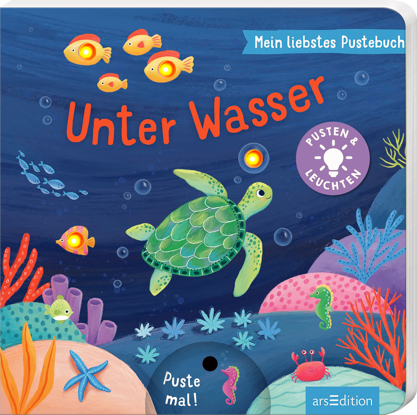 ArsEdition Mein liebstes Pustebuch Unter Wasser