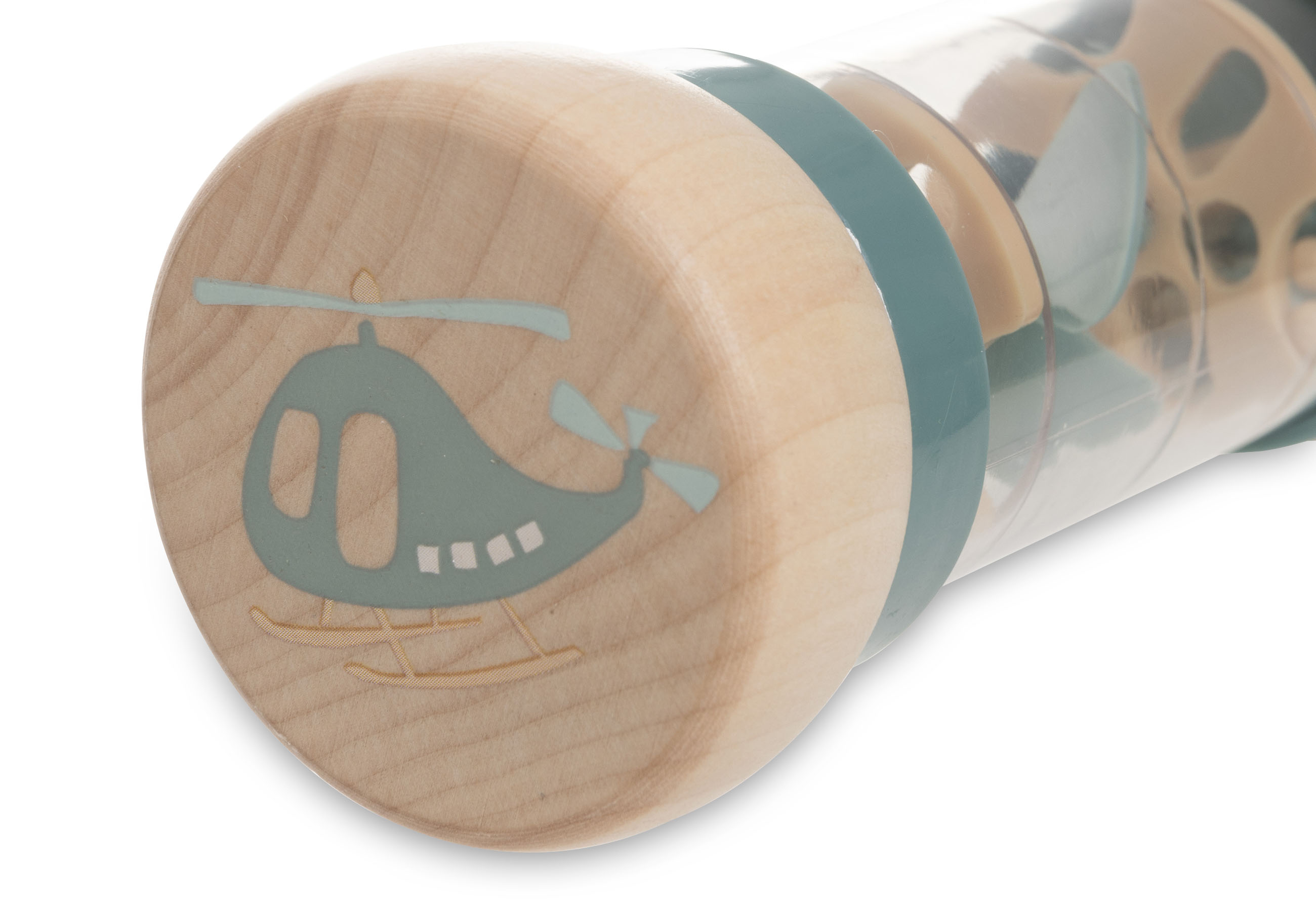 Jollein Regenmacher aus Holz On the Go mint