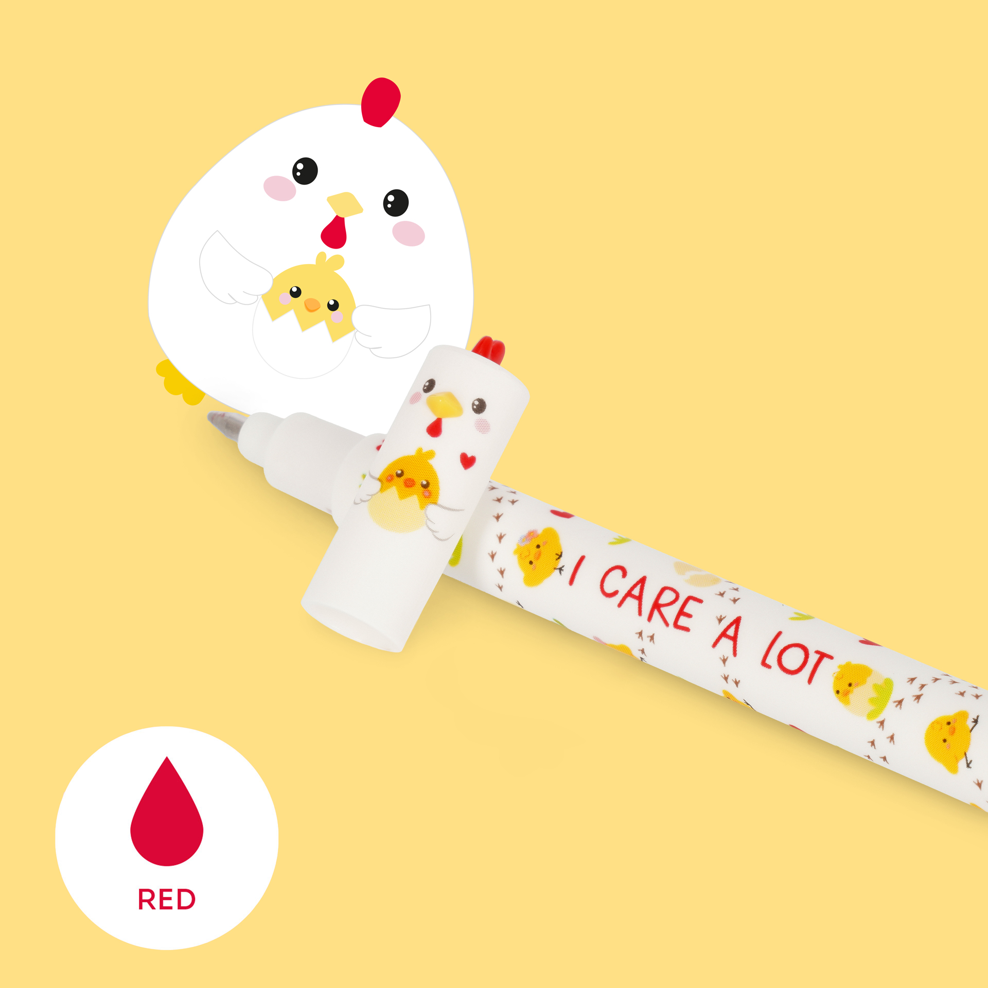 Legami Löschbarer Gelstift Gel Pen Hen Henne