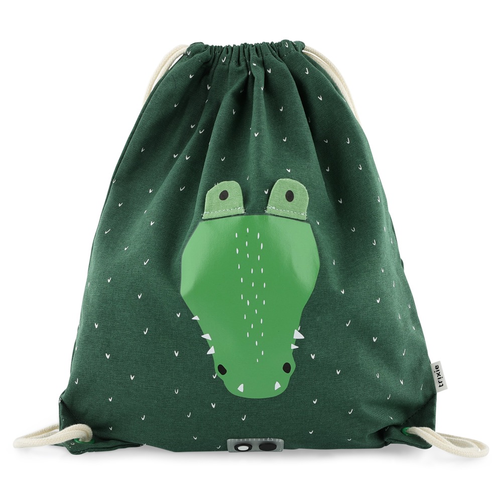 Trixie Turnbeutel Turntasche Mr Crocodile Krokodil grün
