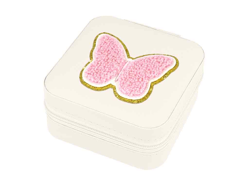 BB Klostermann Schmuckbox Schmetterling Beige