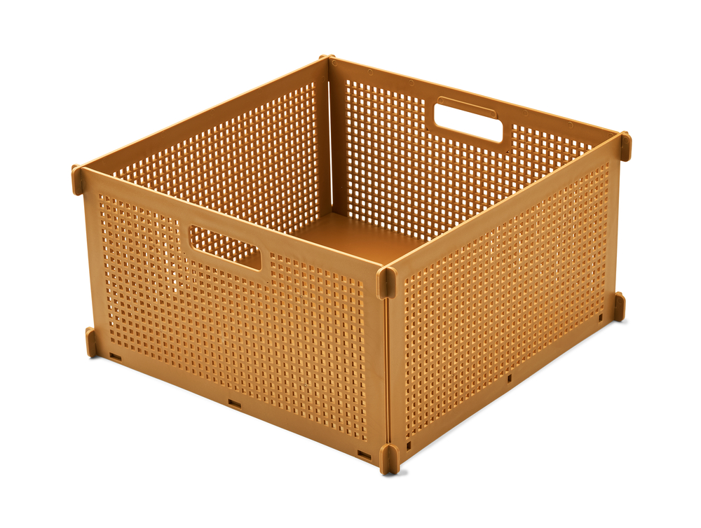 Liewood Dirch Stroage Box Aufbewahrungsbox Golden Caramel M
