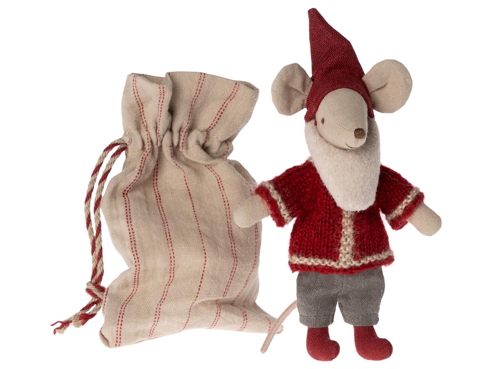 Maileg Weihnachtsmann Maus großer Bruder