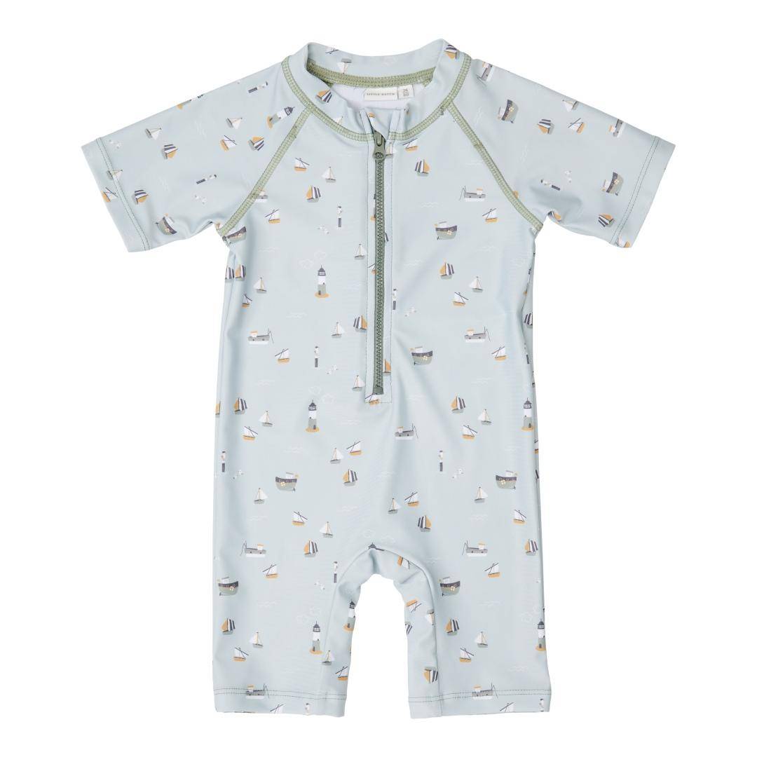 Little Dutch Schwimm-Anzug Bade-Anzug Sailors Bay olive 62/68