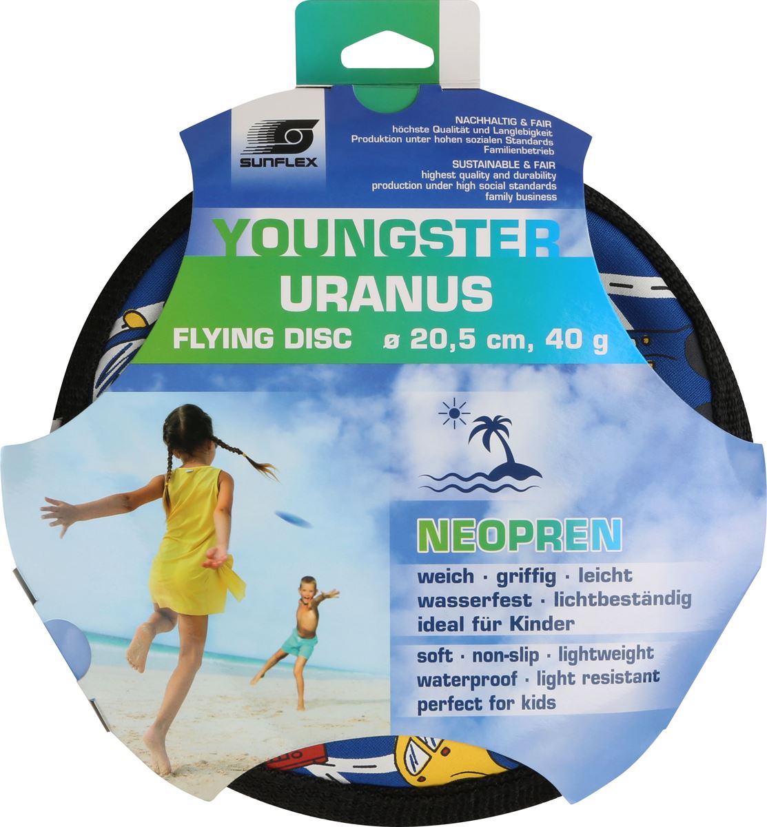 Sunflex Uranus Wurfscheibe Youngster Cars