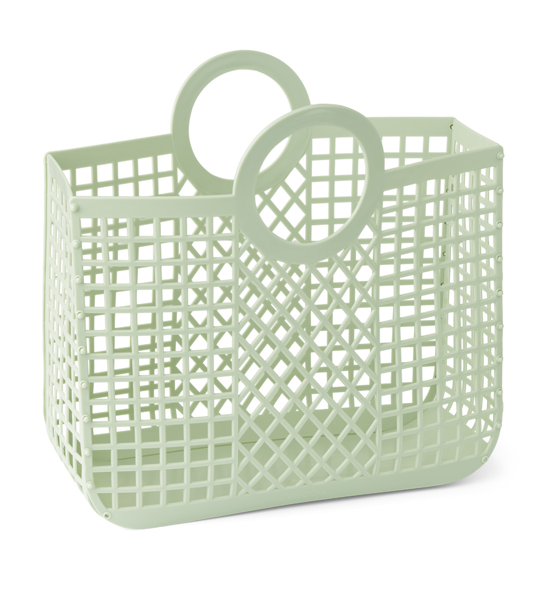 Liewood Bloom Korb Basket Plastik-Korb Dusty mint