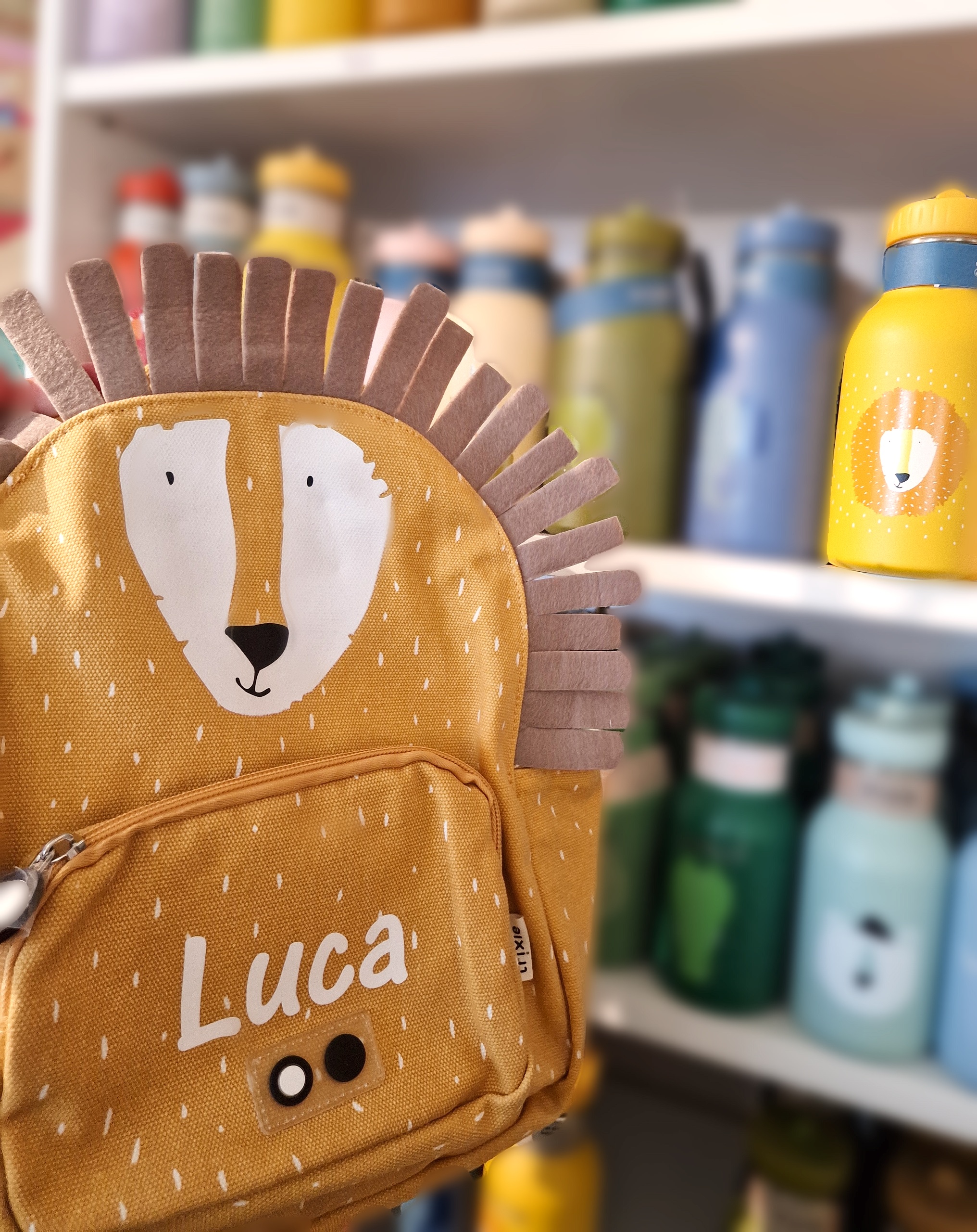 Trixie Rucksack Mr. Lion Löwe großer Rucksack gelb Trixie Rucksack Mr. Lion Löwe großer Rucksack gelb