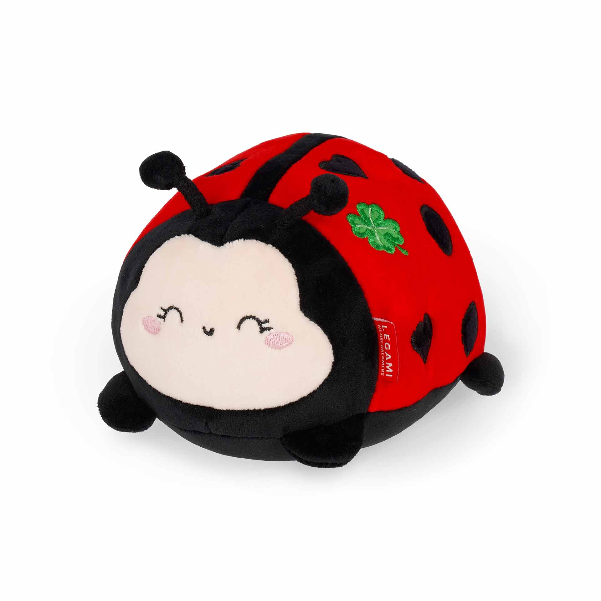 Legami Plüschtier Kuscheltier Super Soft Mini Ladybug Marienkäfer