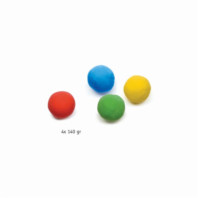Djeco Knete im 4er Set Knetset Bunt